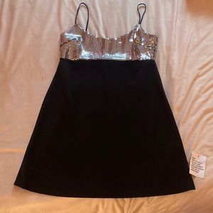 NWT Black ASOS dress women’s US size 10